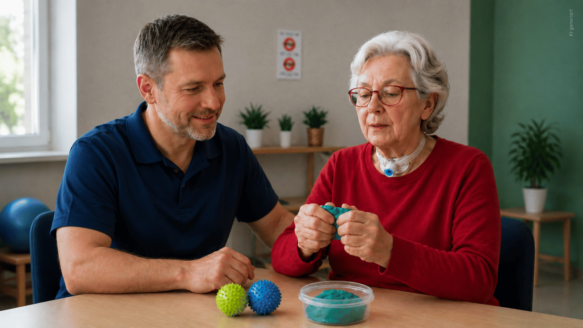 Die mobile Ergotherapie von TriThera hilft Menschen, alltägliche Fähigkeiten wiederzuerlangen und ihre Selbstständigkeit zu verbessern.