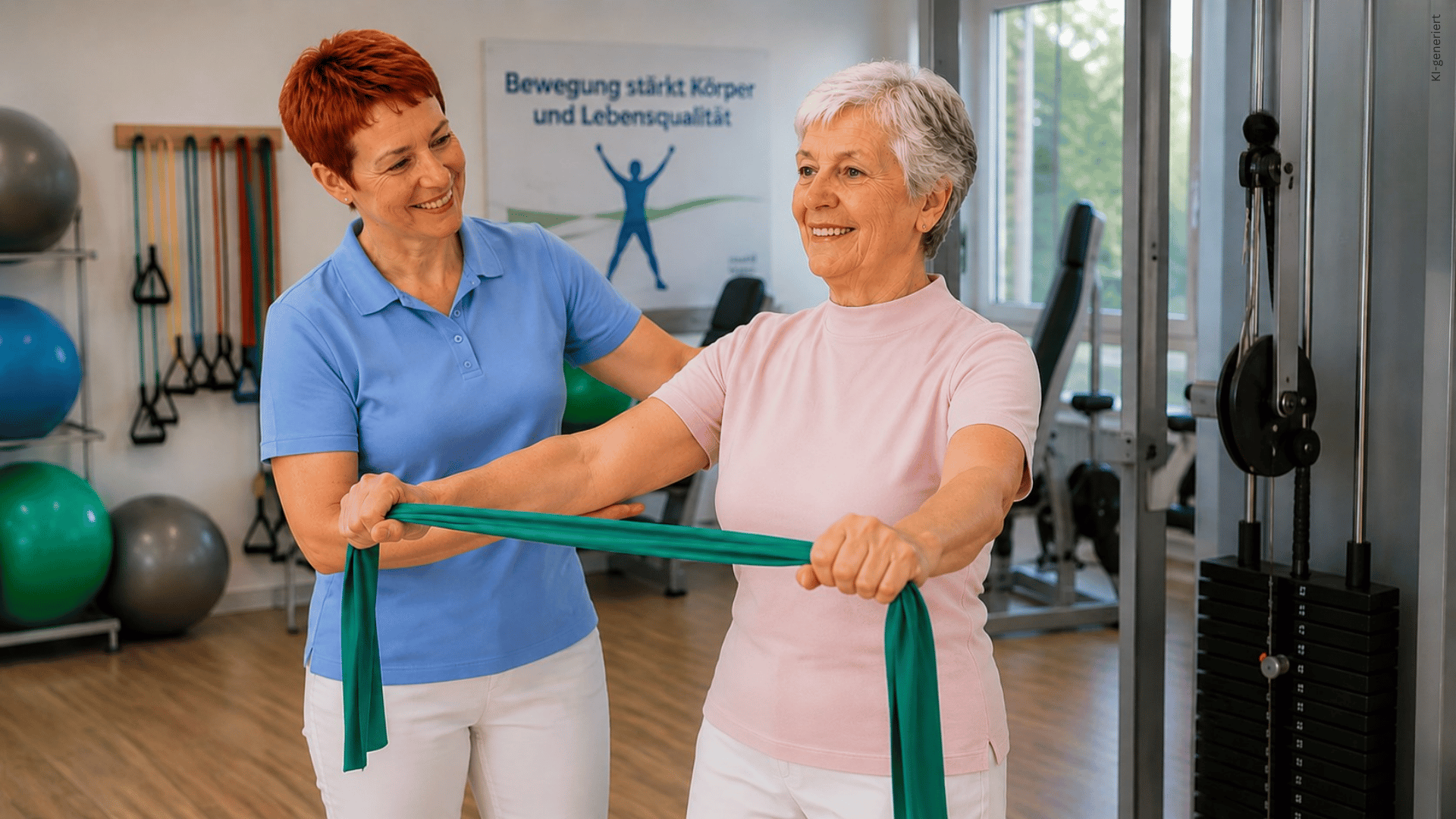 Physiotherapie von TriThera ist: Mobil. Individuell. Wirksam. Kommt direkt zu Ihnen.