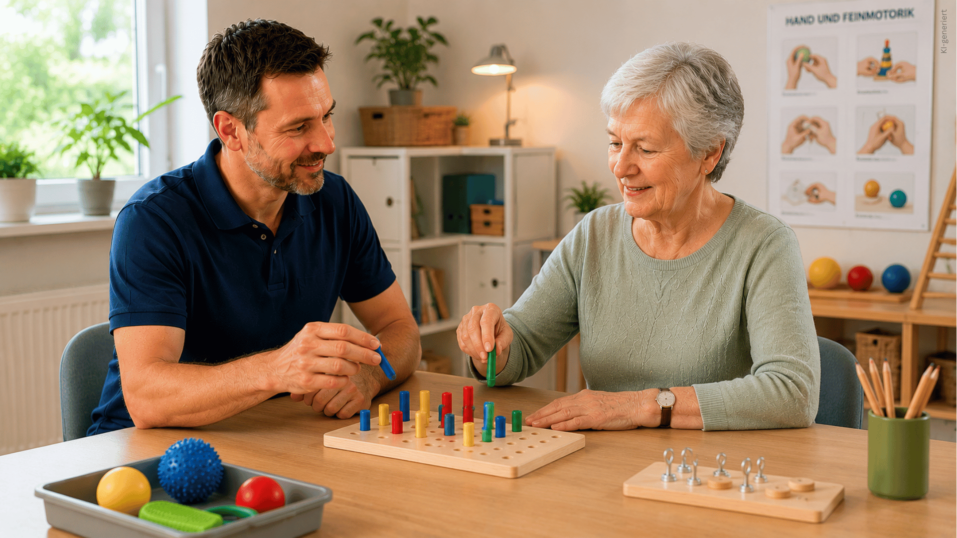 Ergotherapie in der Intensivpflege: Unterstützung bei motorischen, neurologischen und entwicklungsbedingten Einschränkungen.