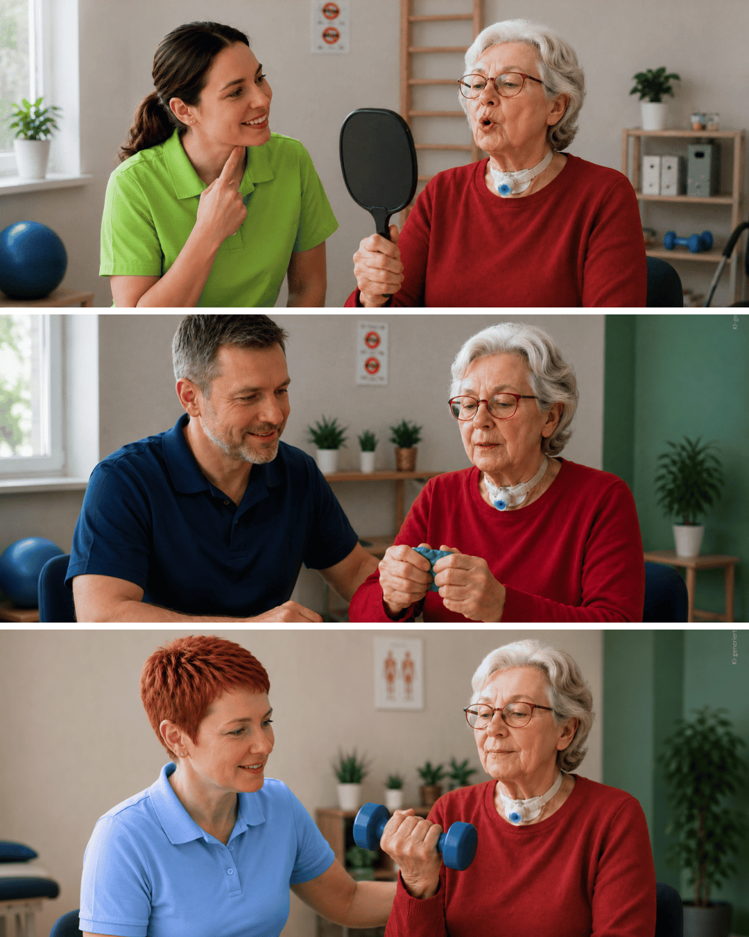 Das TriThera Leistungsspektrum vereint Logopädie, Ergotherapie und Physiotherapie – für Therapie, die wirkt.